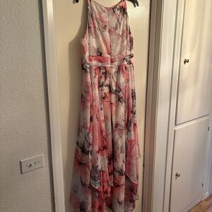 Pink R&M Richards formal dress size 16W